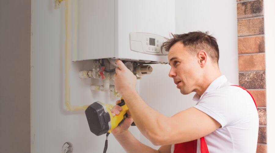 Local tankless water heater installation in Winona, WV